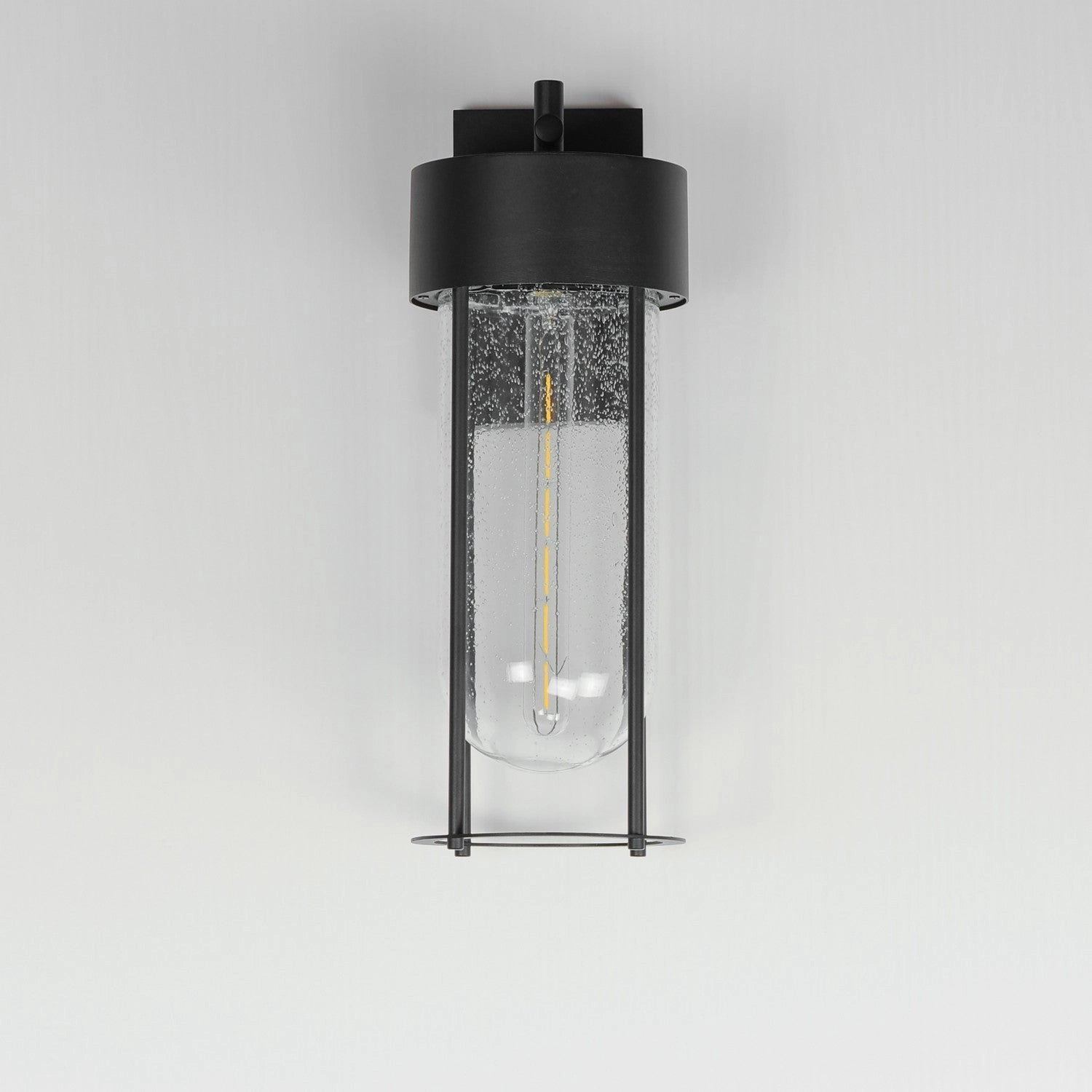 Millennial One Light Outdoor Wall Sconce Black