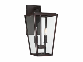 Milton Two Light Wall Lantern English BronzeOutdoor wall sconces with motion sensor