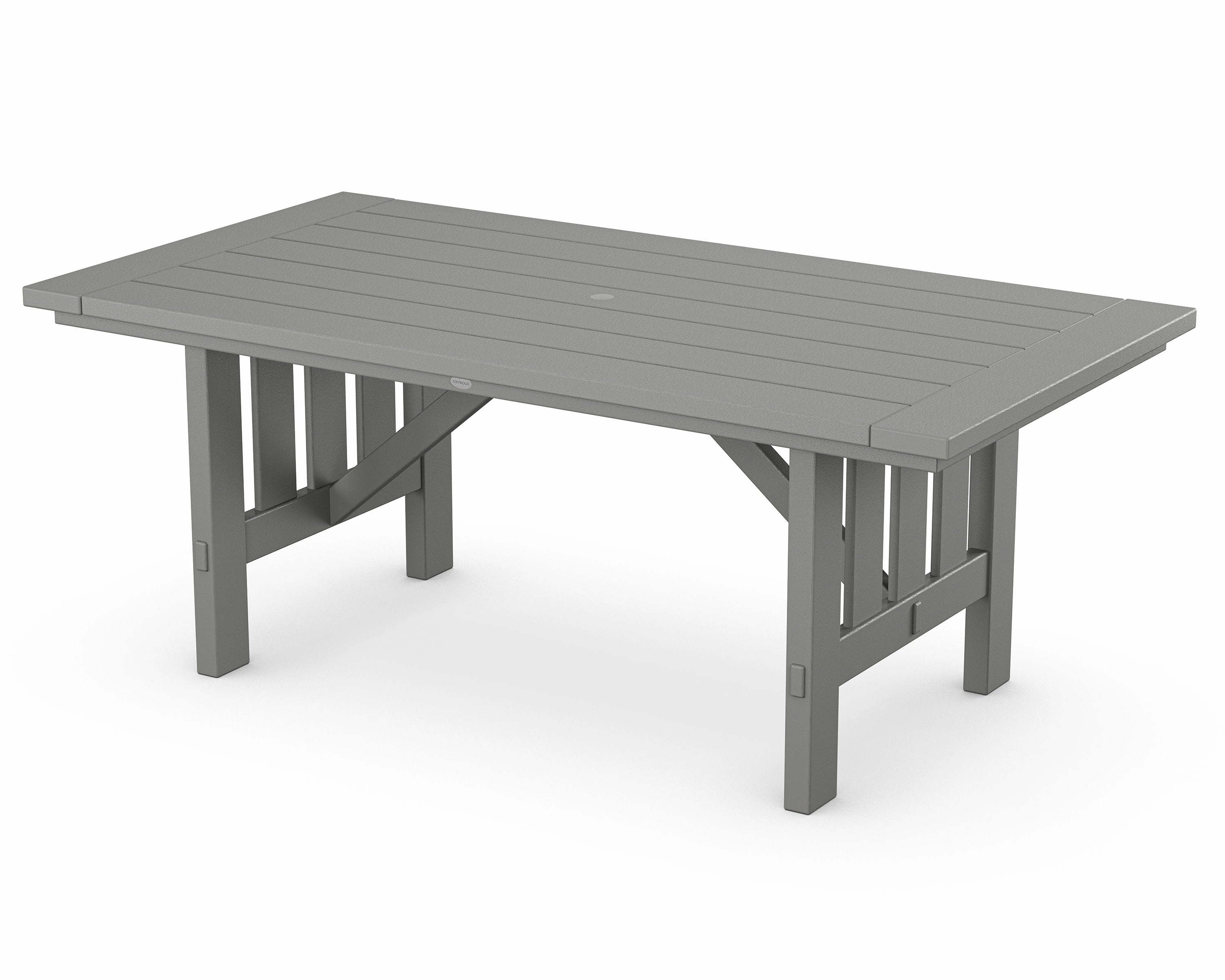 Mission 39" x 75" Dining Tableoutdoor table for balcony or garden