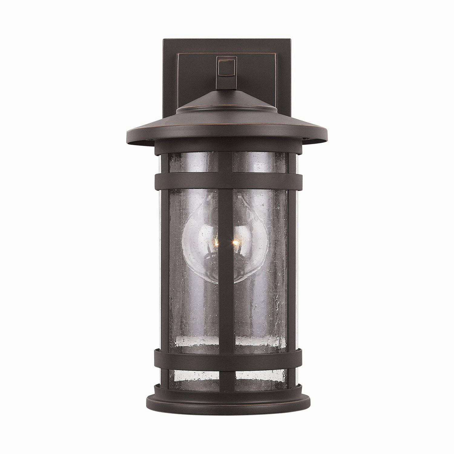Mission Hills One Light Outdoor Wall Lantern Oiled BronzeOutdoor wall sconces with motion sensor