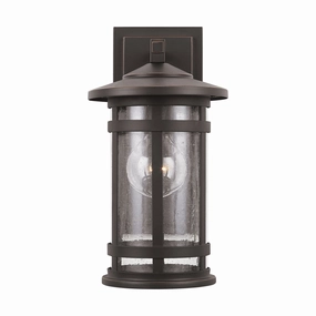 Mission Hills One Light Outdoor Wall Lantern Oiled BronzeOutdoor wall sconces with motion sensor