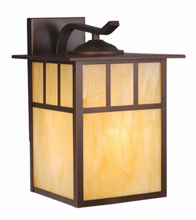 Mission One Light Outdoor Wall Mount Burnished BronzeOutdoor wall sconces with motion sensor