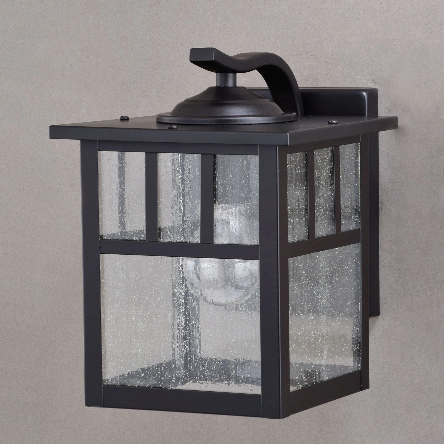 Mission One Light Outdoor Wall Mount Oil Burnished Bronze