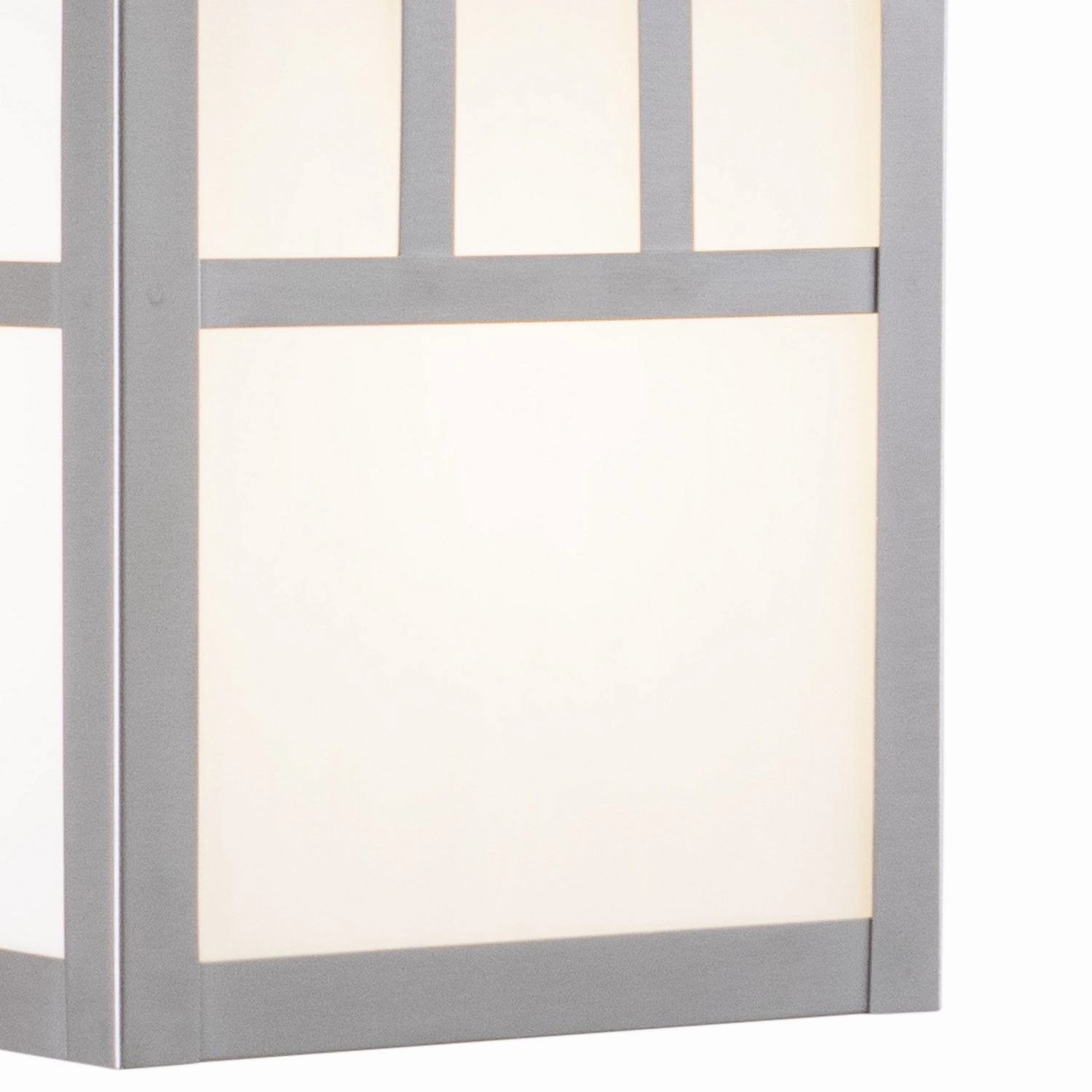 Mission One Light Outdoor Wall Mount Stainless Steel