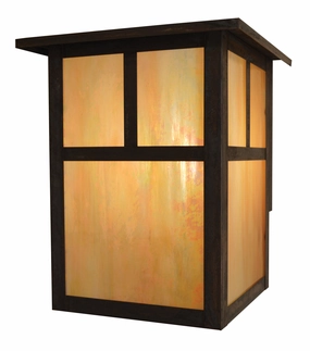 Mission Two Light Flush /Wall Mount Mission BrownOutdoor wall sconces with motion sensor