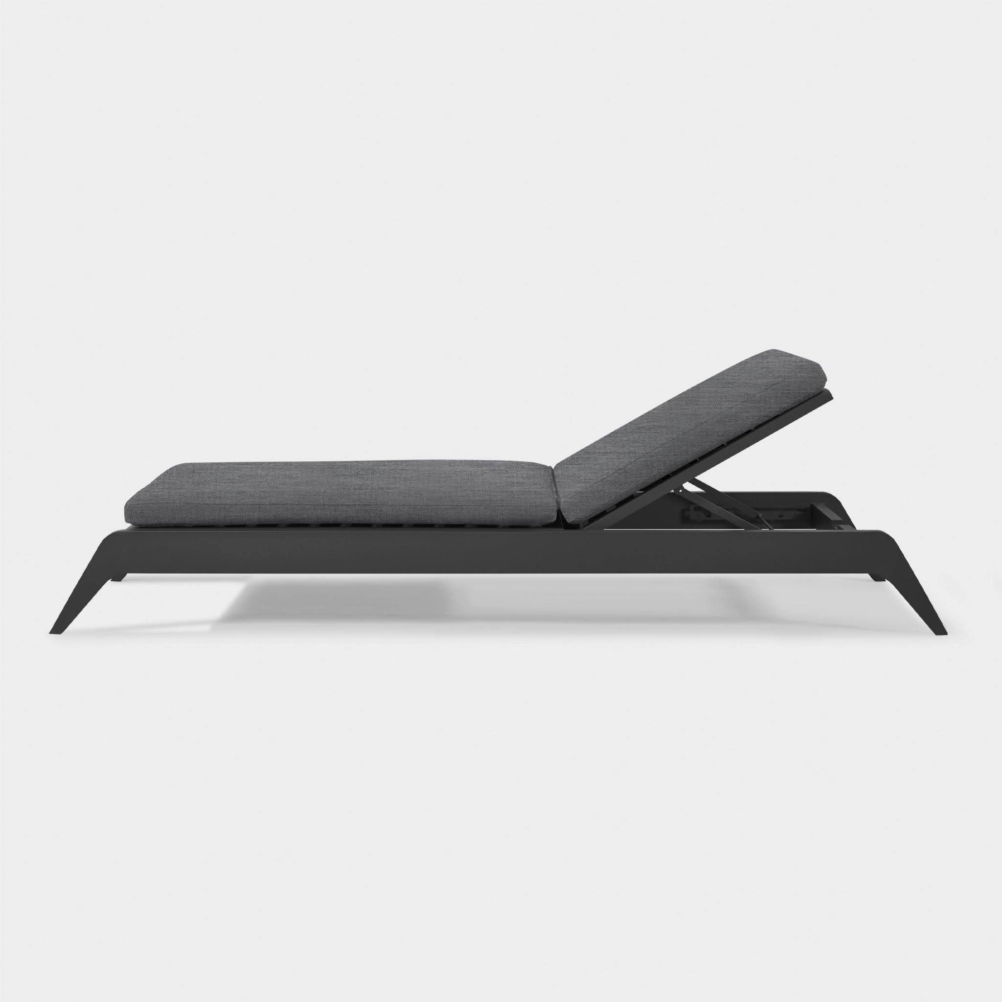 MLB Aluminum Slatted Sun Lounge