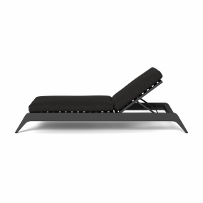 MLB Aluminum Slatted Sun LoungePatio reclining sun chair