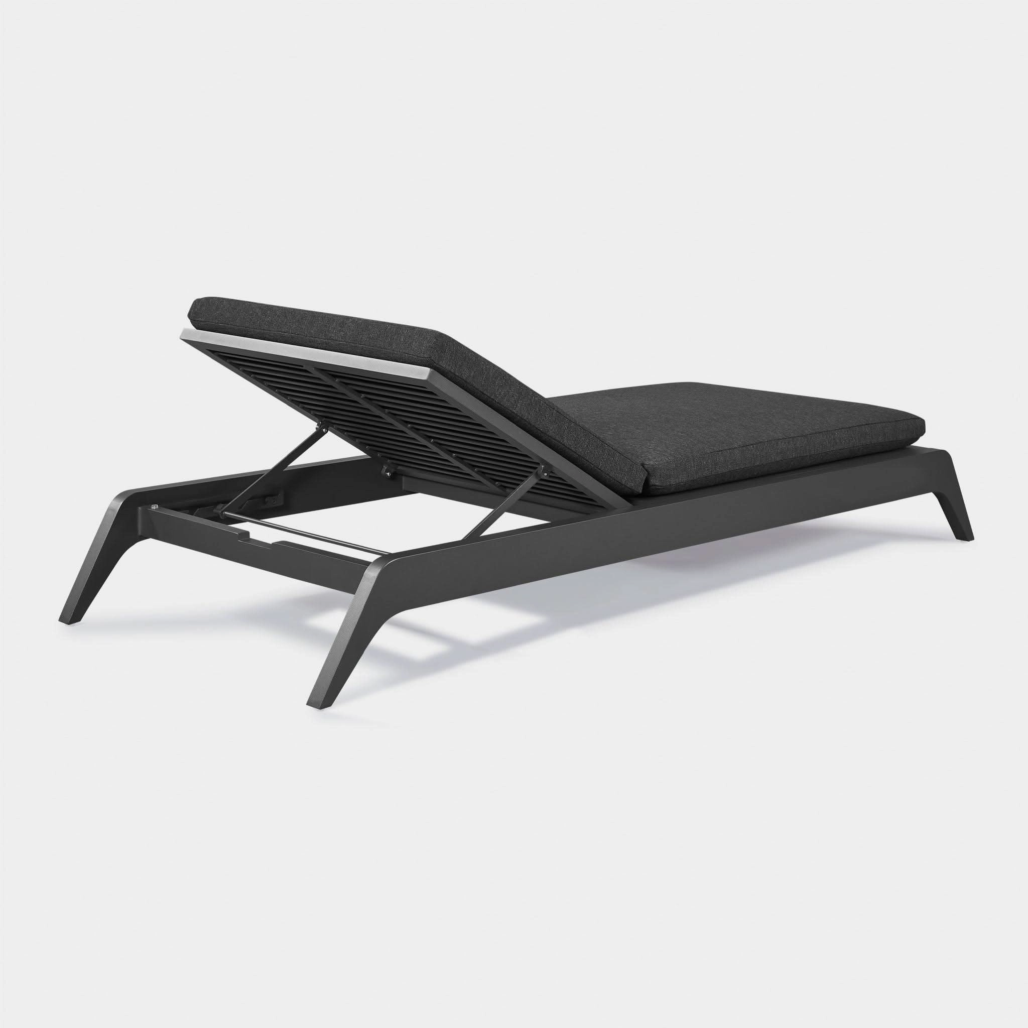 MLB Aluminum Slatted Sun Lounge