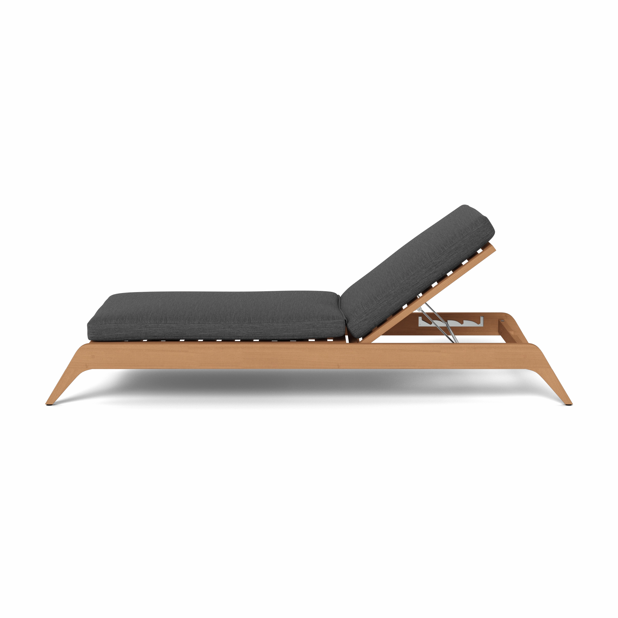 Mlb Teak Slatted Sun Lounge