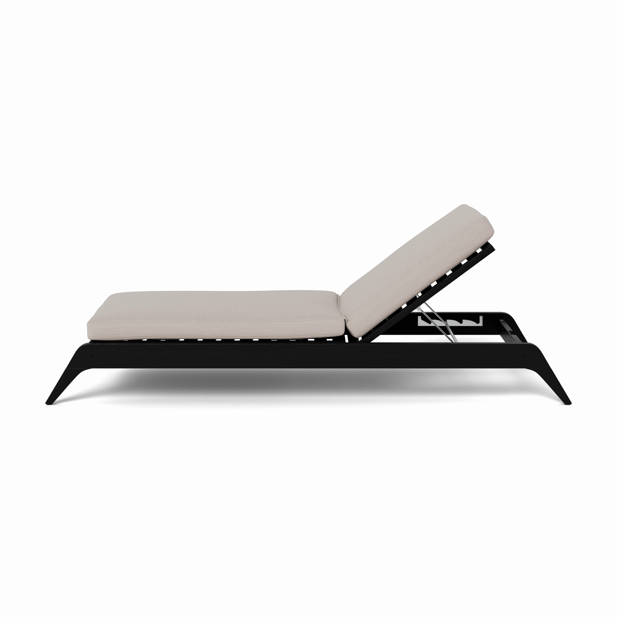Mlb Teak Slatted Sun Lounge