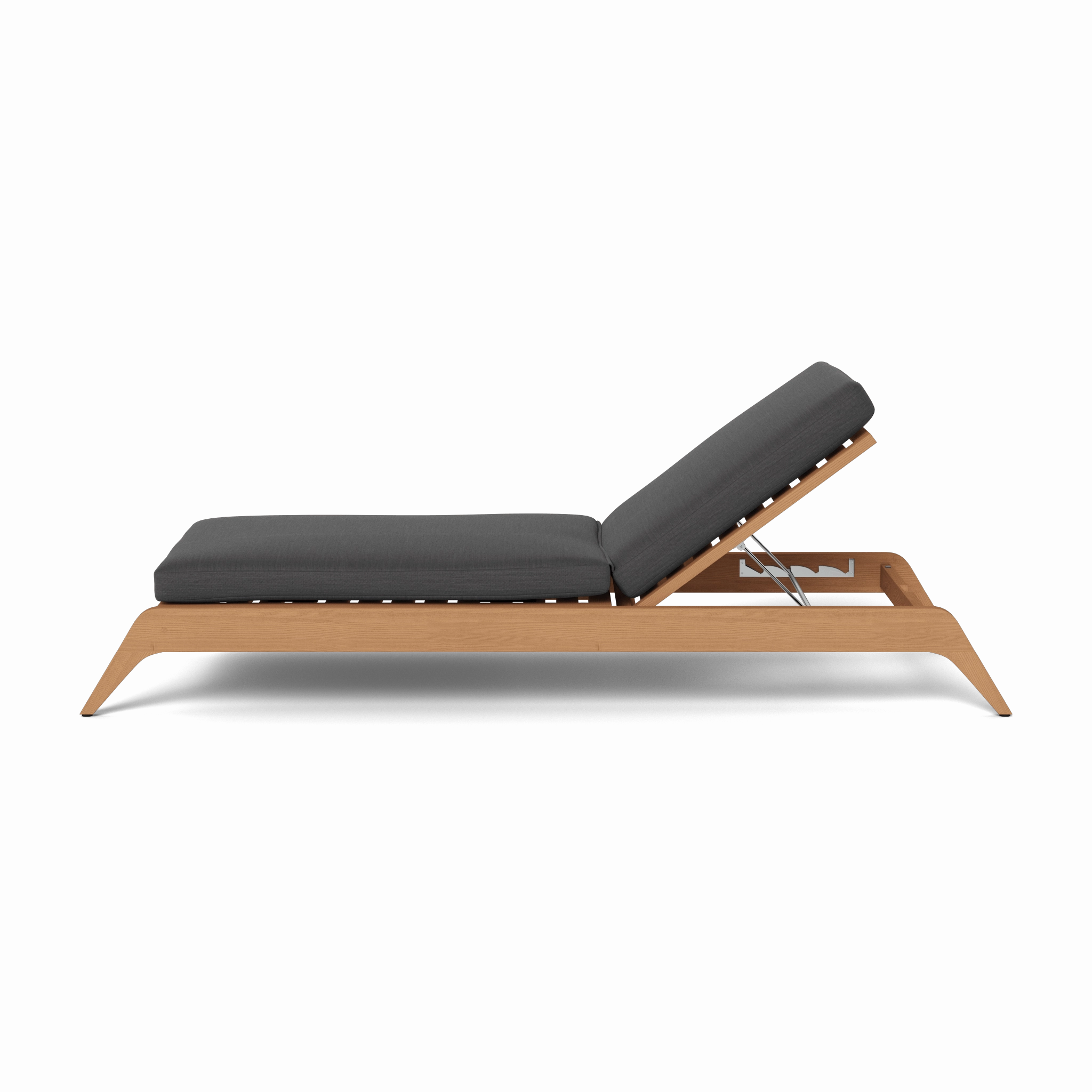 Mlb Teak Slatted Sun Lounge