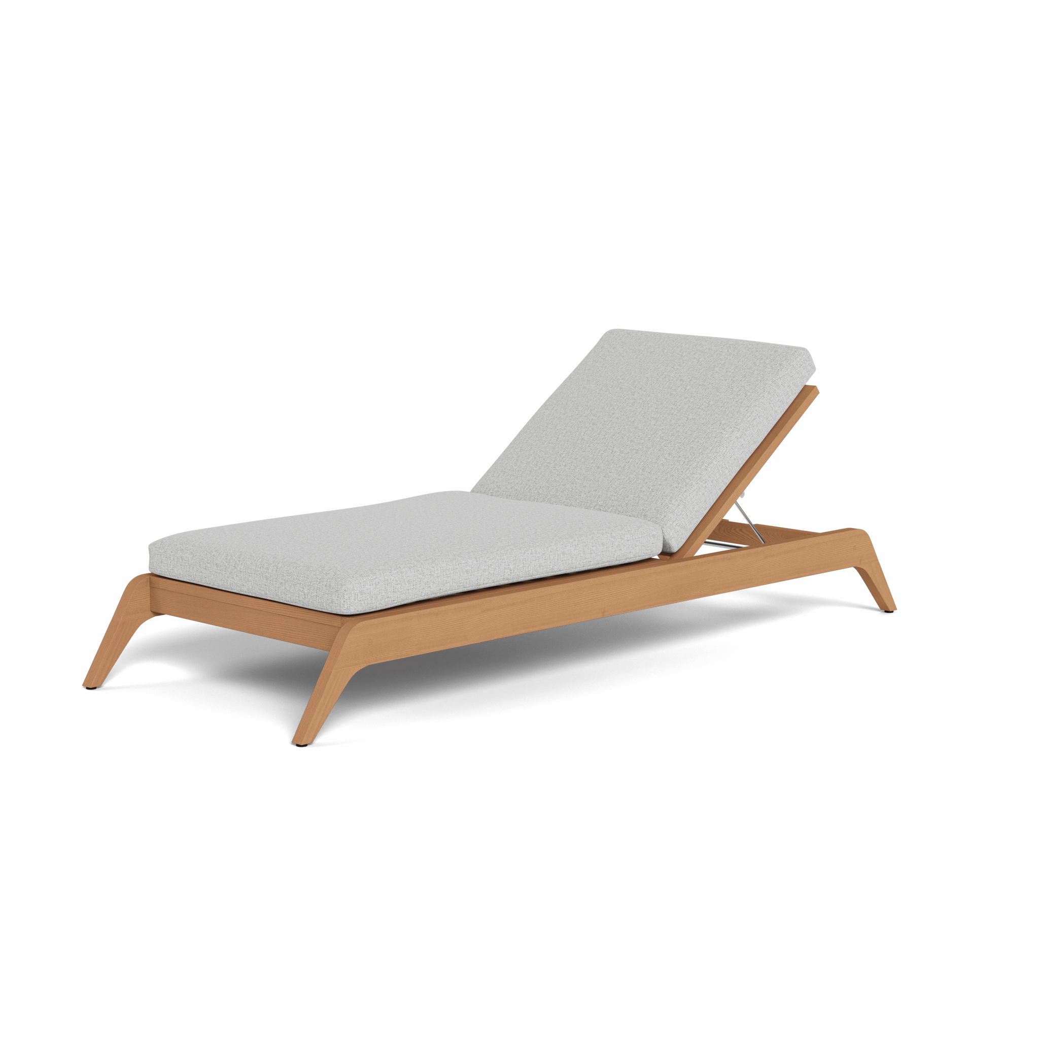 Mlb Teak Slatted Sun Lounge