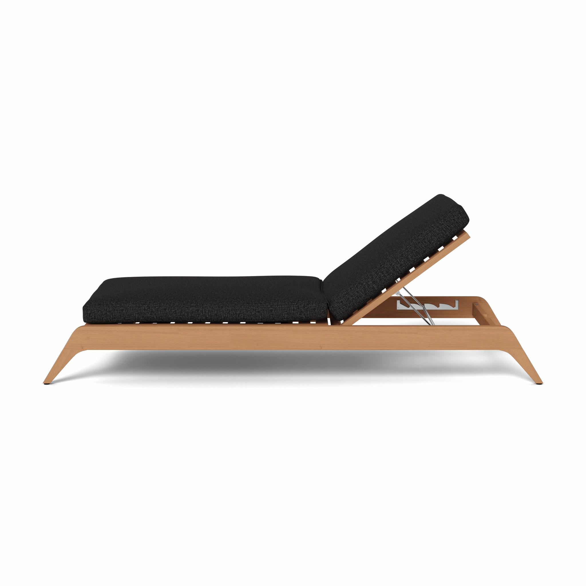 Mlb Teak Slatted Sun Lounge