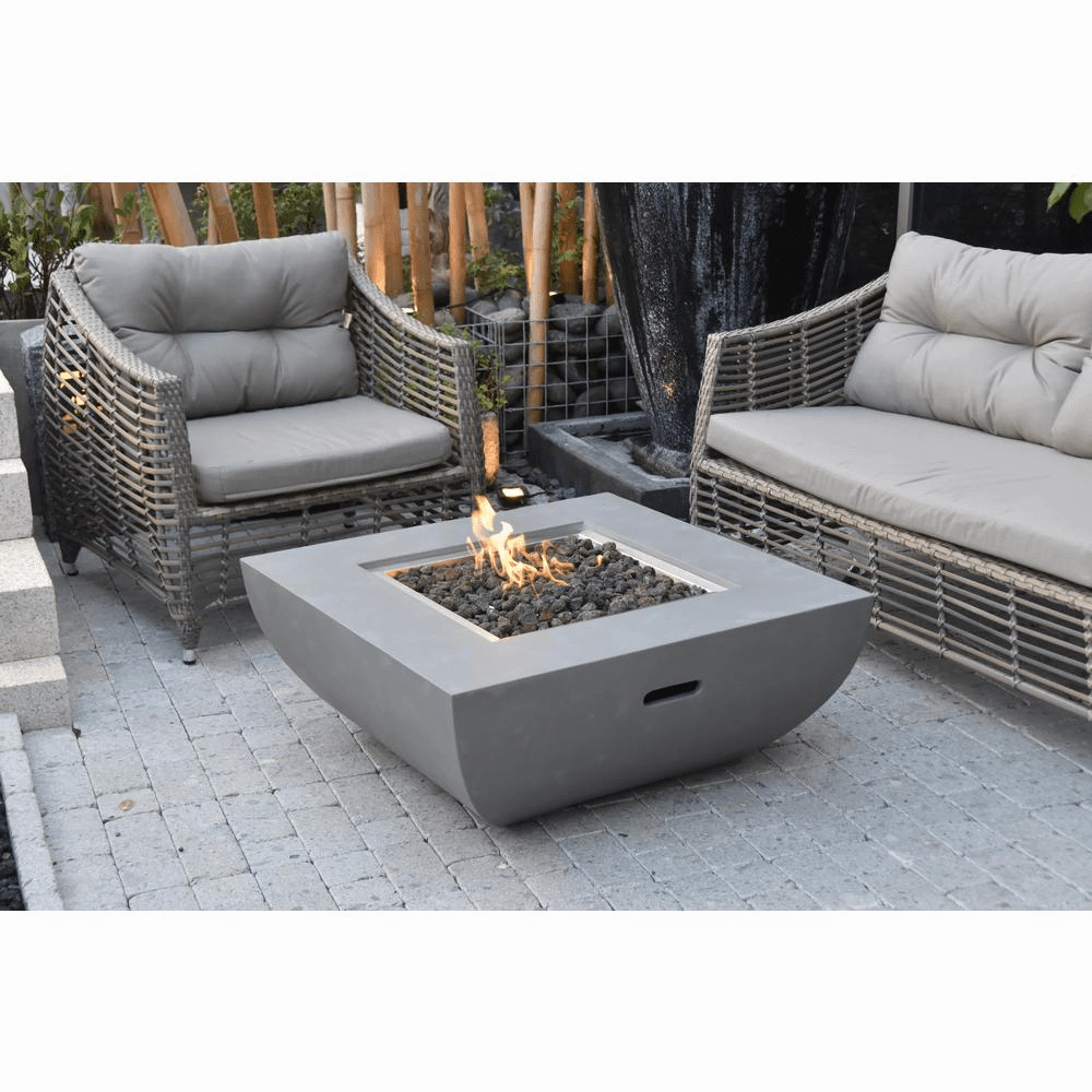 Modeno - Westport Square Concrete Fire Pit Table OFG135