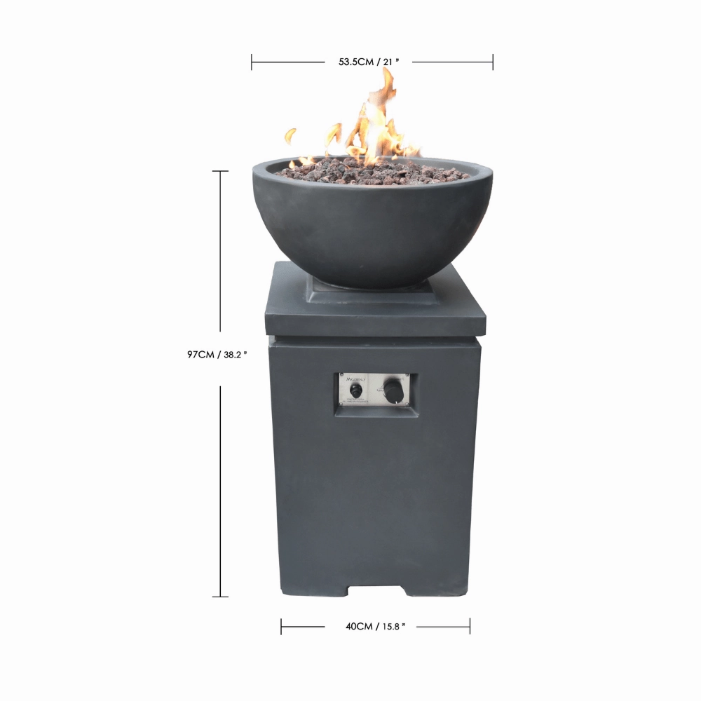 Modeno Exeter Fire Pit OFG612DG -LP