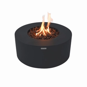 Modeno Venice Round Fire Pit Table OFG113outdoor fire table set with chairs