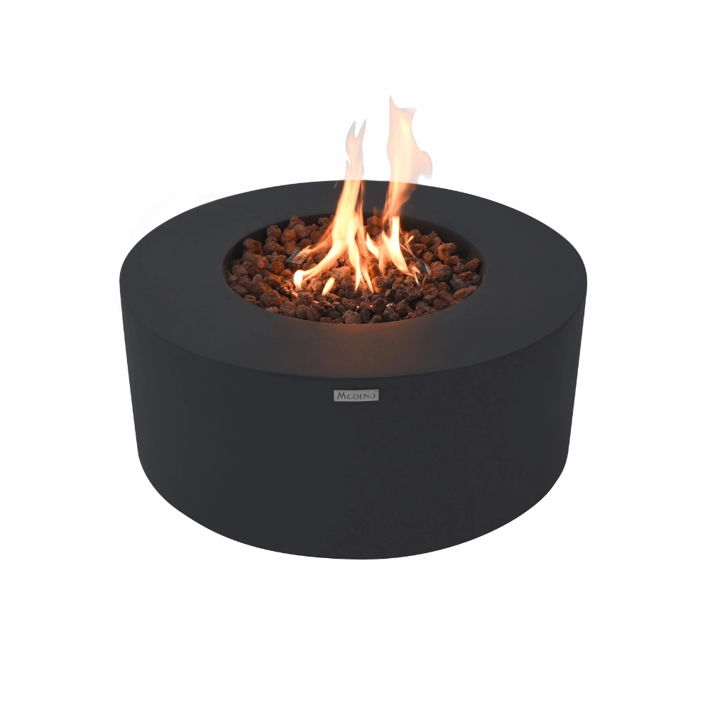 Modeno Venice Round Fire Pit Table OFG113outdoor fire table set with chairs