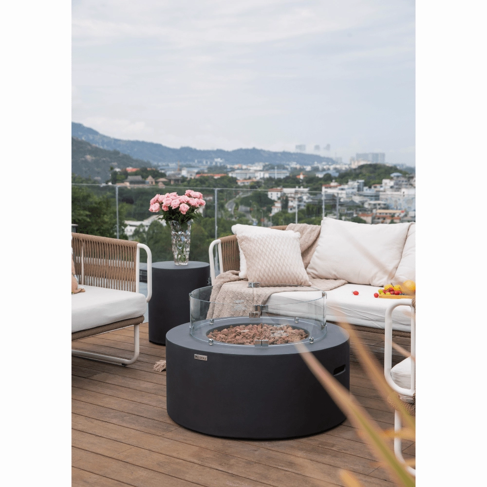 Modeno Venice Round Fire Pit Table OFG113
