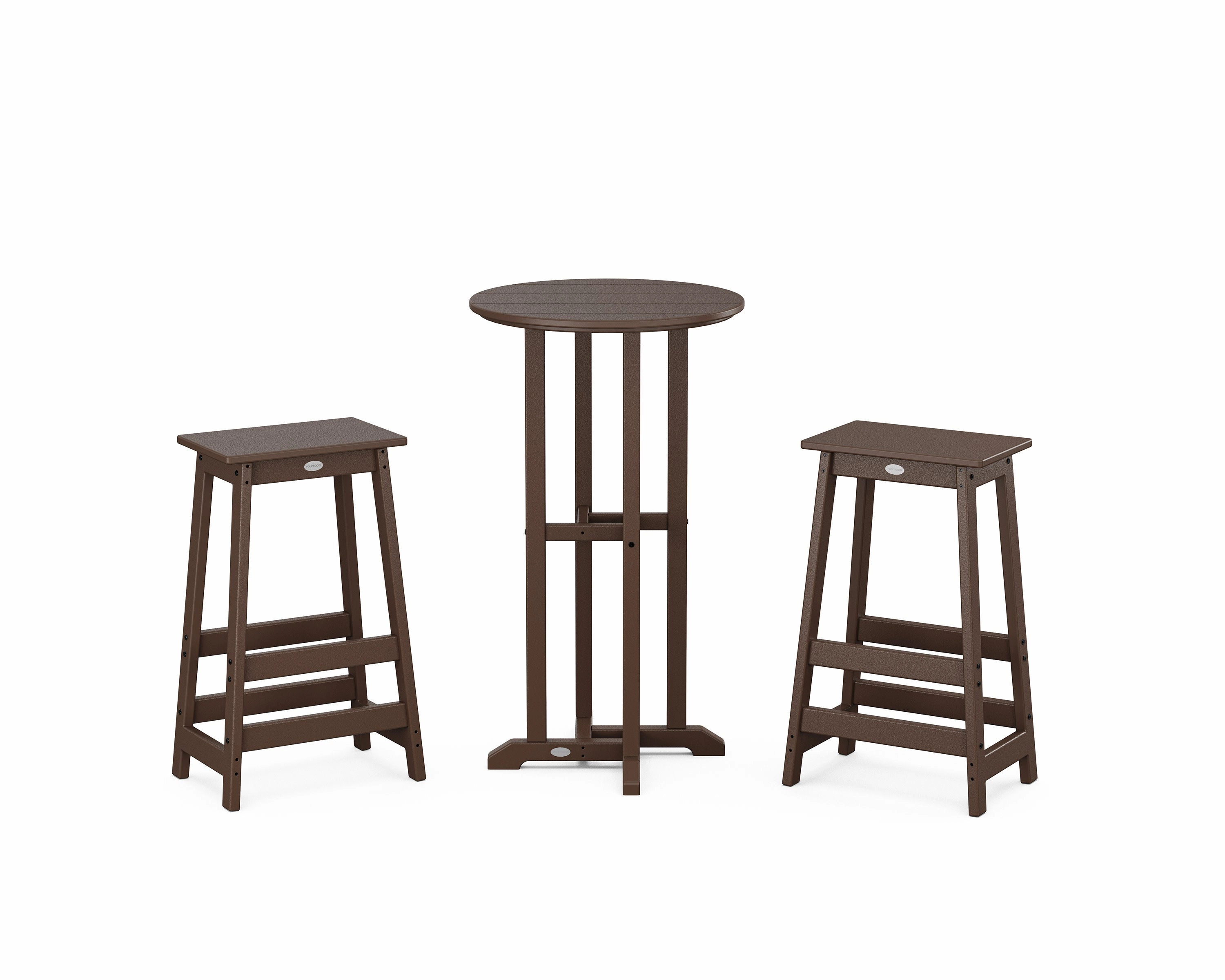 Modern Studio Bar Stool 3-Piece Bistro Set