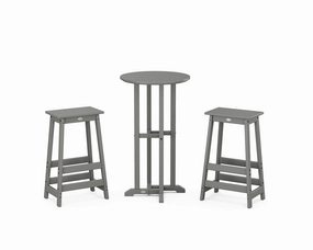 Modern Studio Bar Stool 3-Piece Bistro Setoutdoor patio furniture set