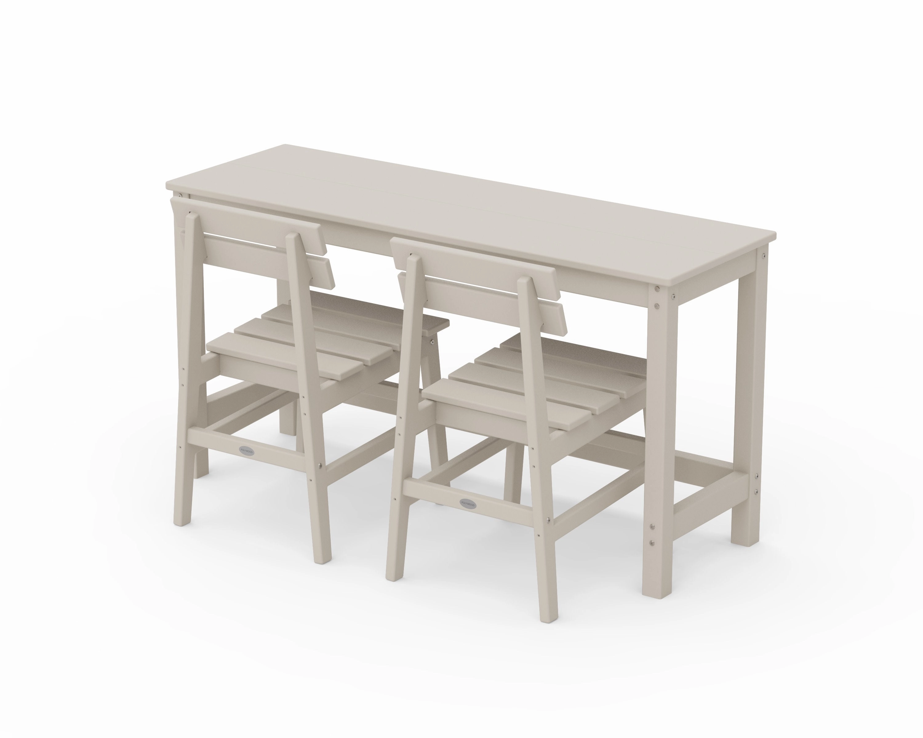 Modern Studio Plaza Chair 3-Piece Balcony Set