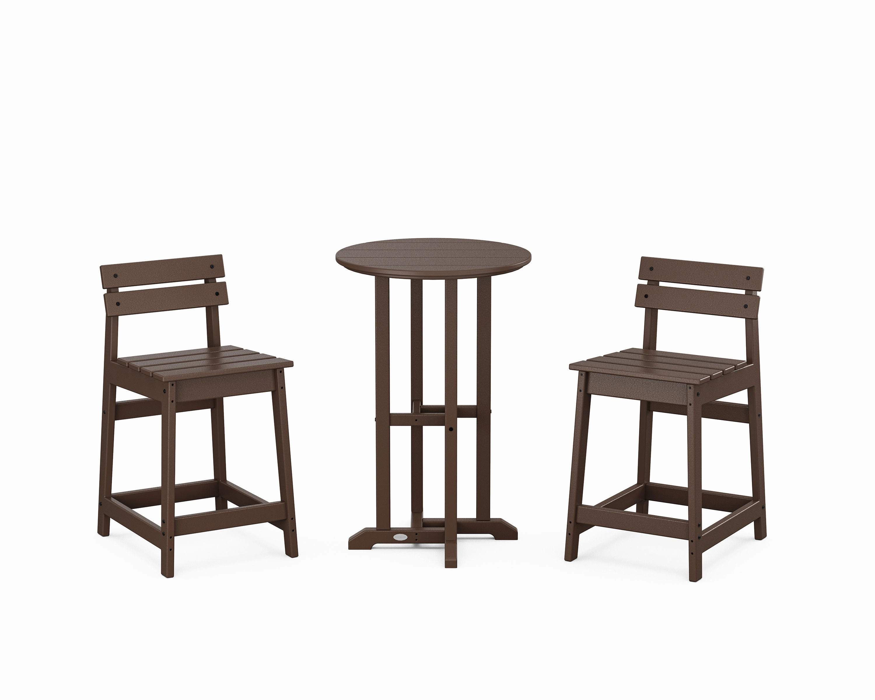 Modern Studio Plaza Lowback 3-Piece Bistro Counter Set