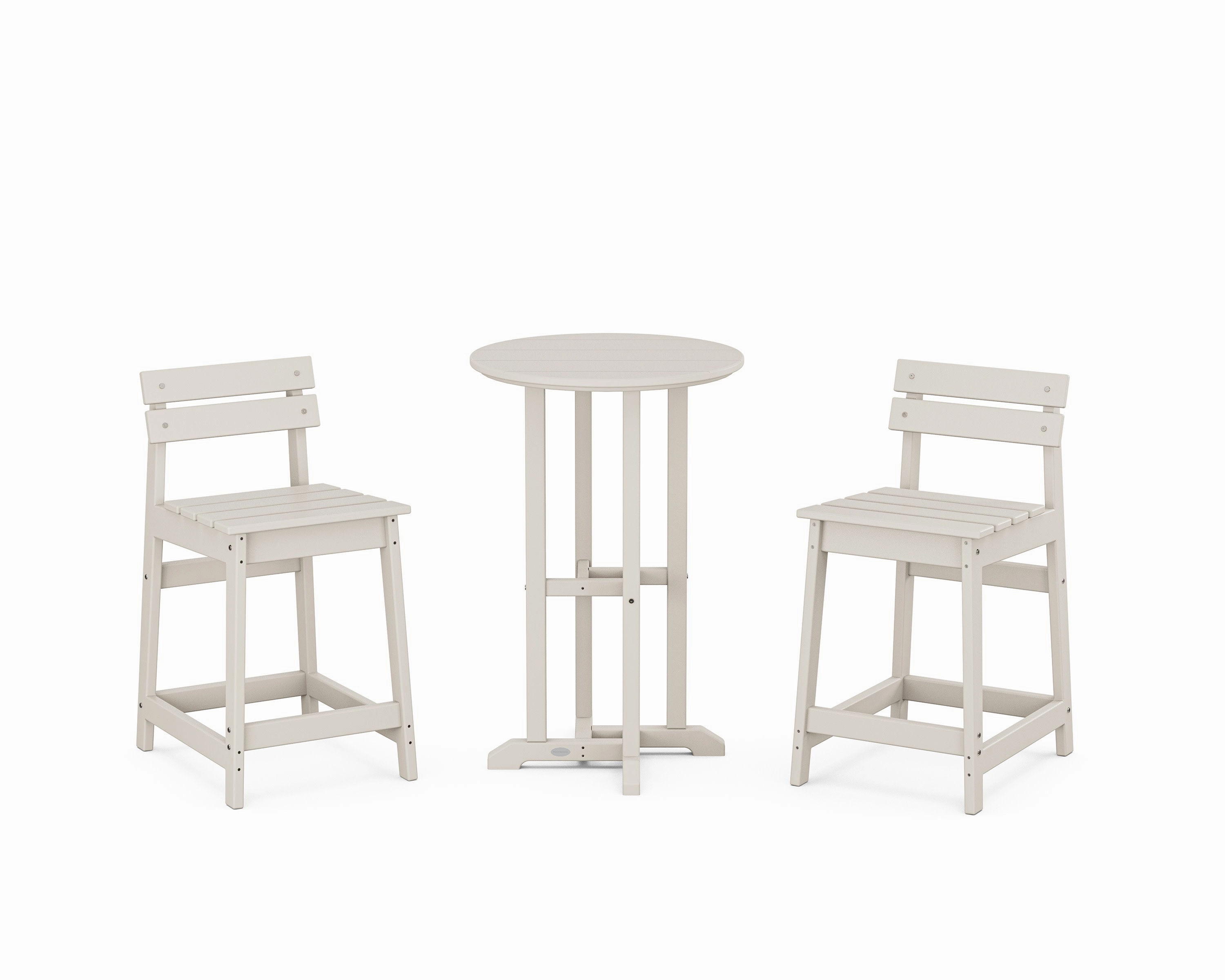 Modern Studio Plaza Lowback 3-Piece Bistro Counter Set