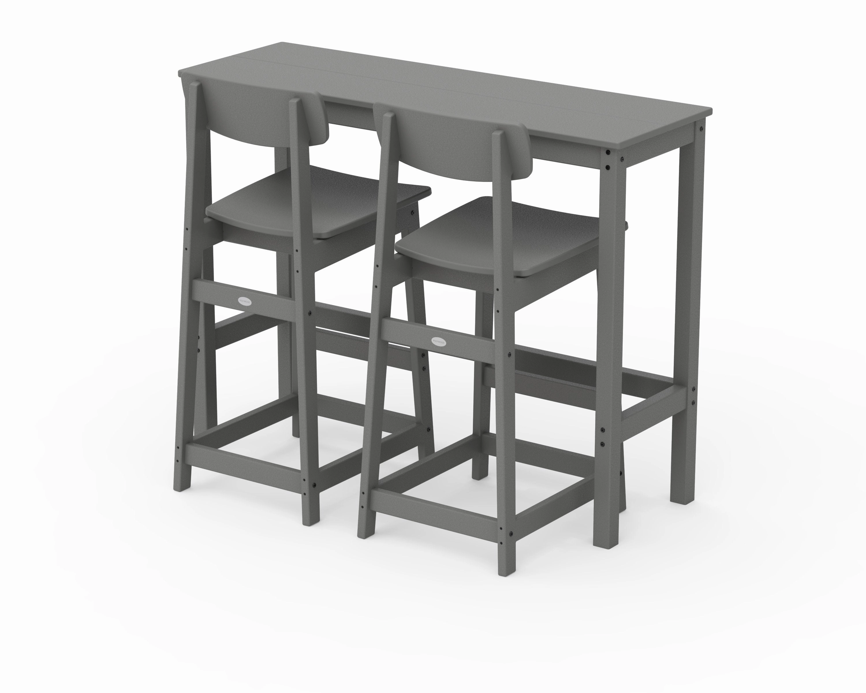Modern Studio Urban Bar Chair 3-Piece Balcony Setoutdoor patio furniture set