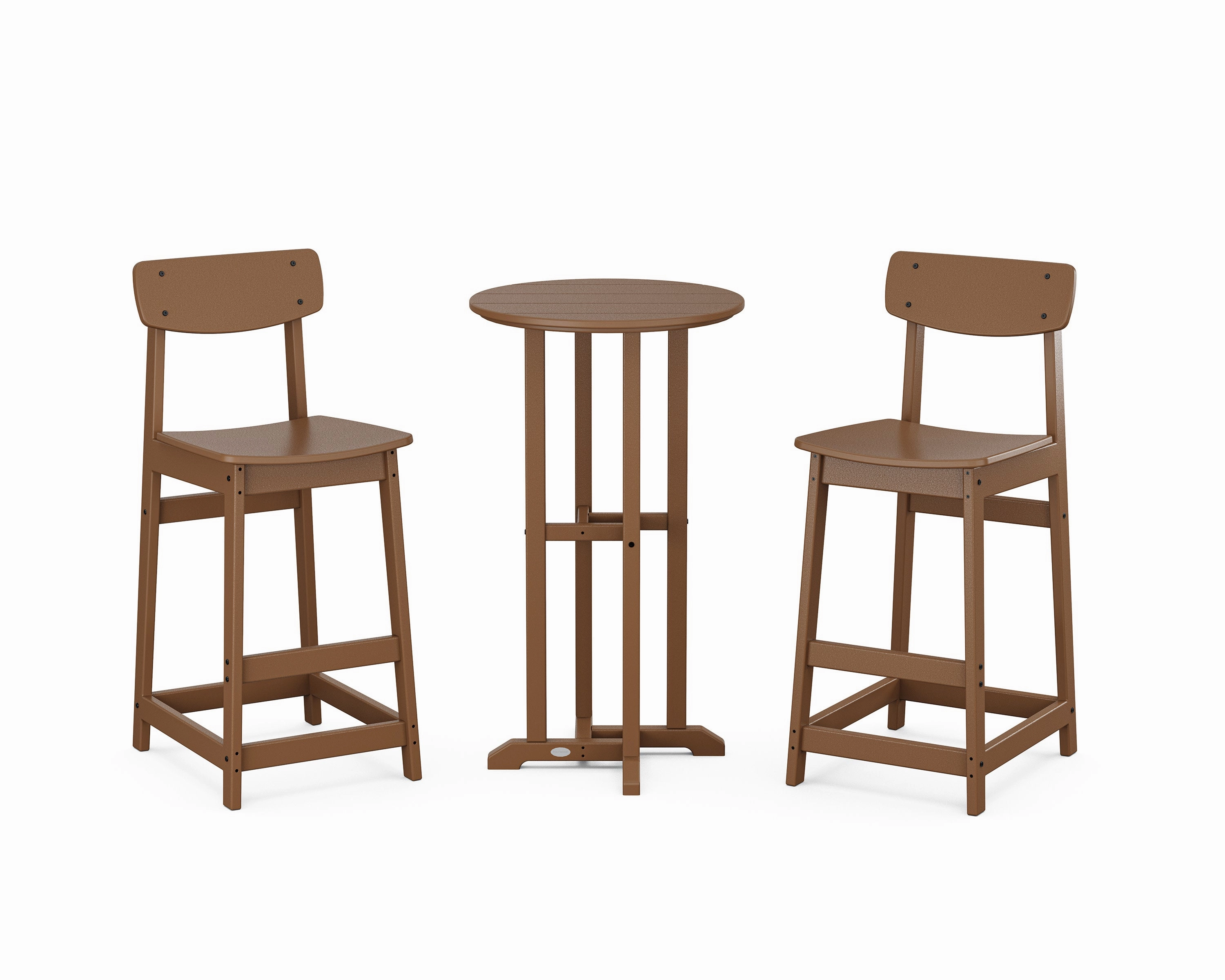 Modern Studio Urban Bar Chair 3-Piece Bistro Set