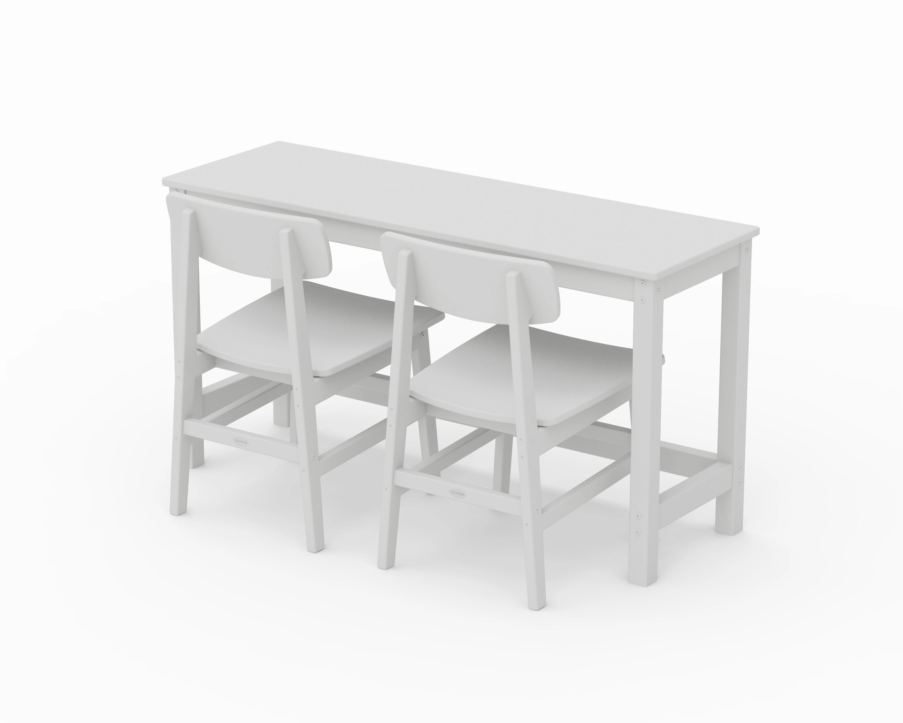 Modern Studio Urban Chair 3-Piece Balcony Set