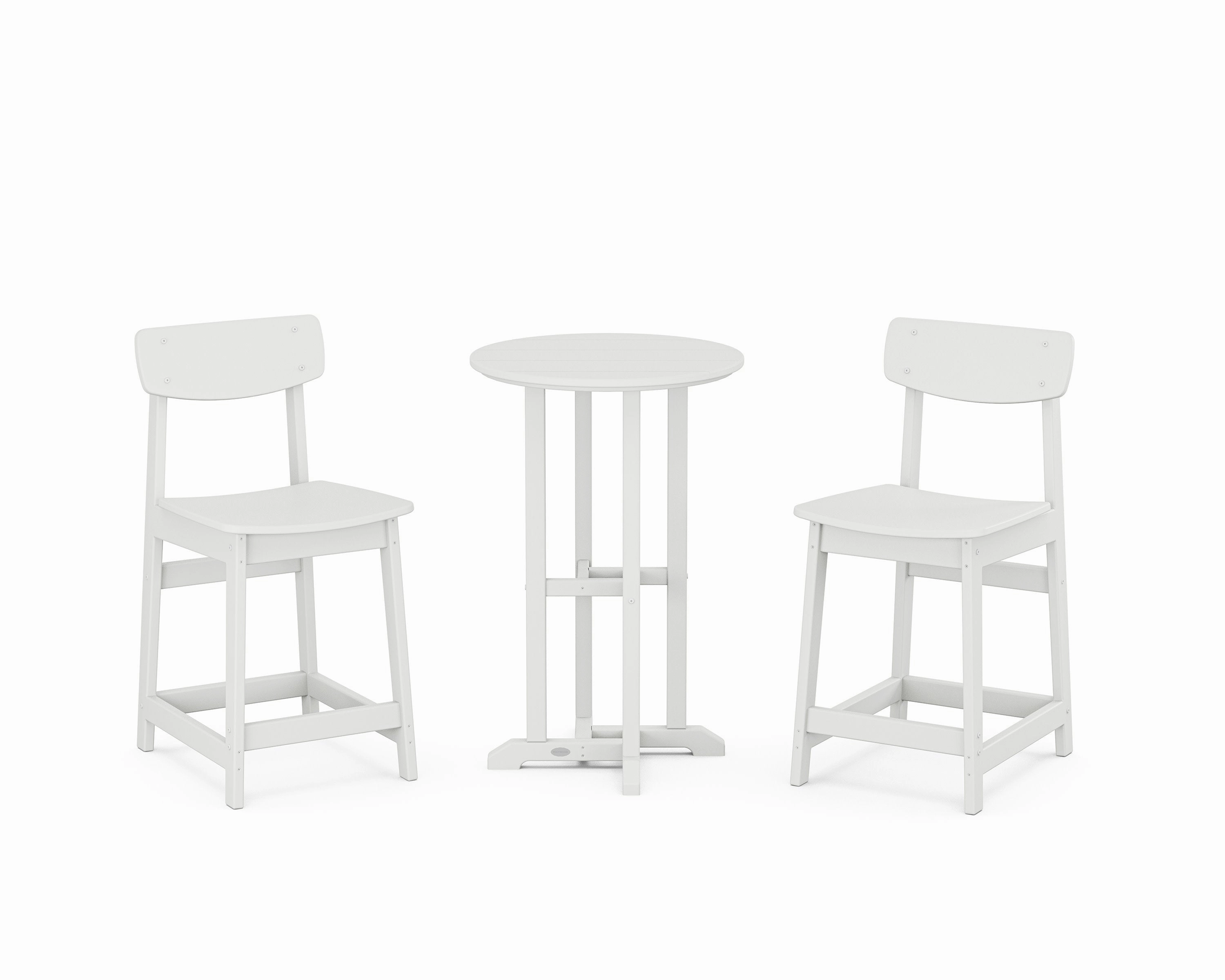 Modern Studio Urban Chair 3-Piece Bistro Counter Set