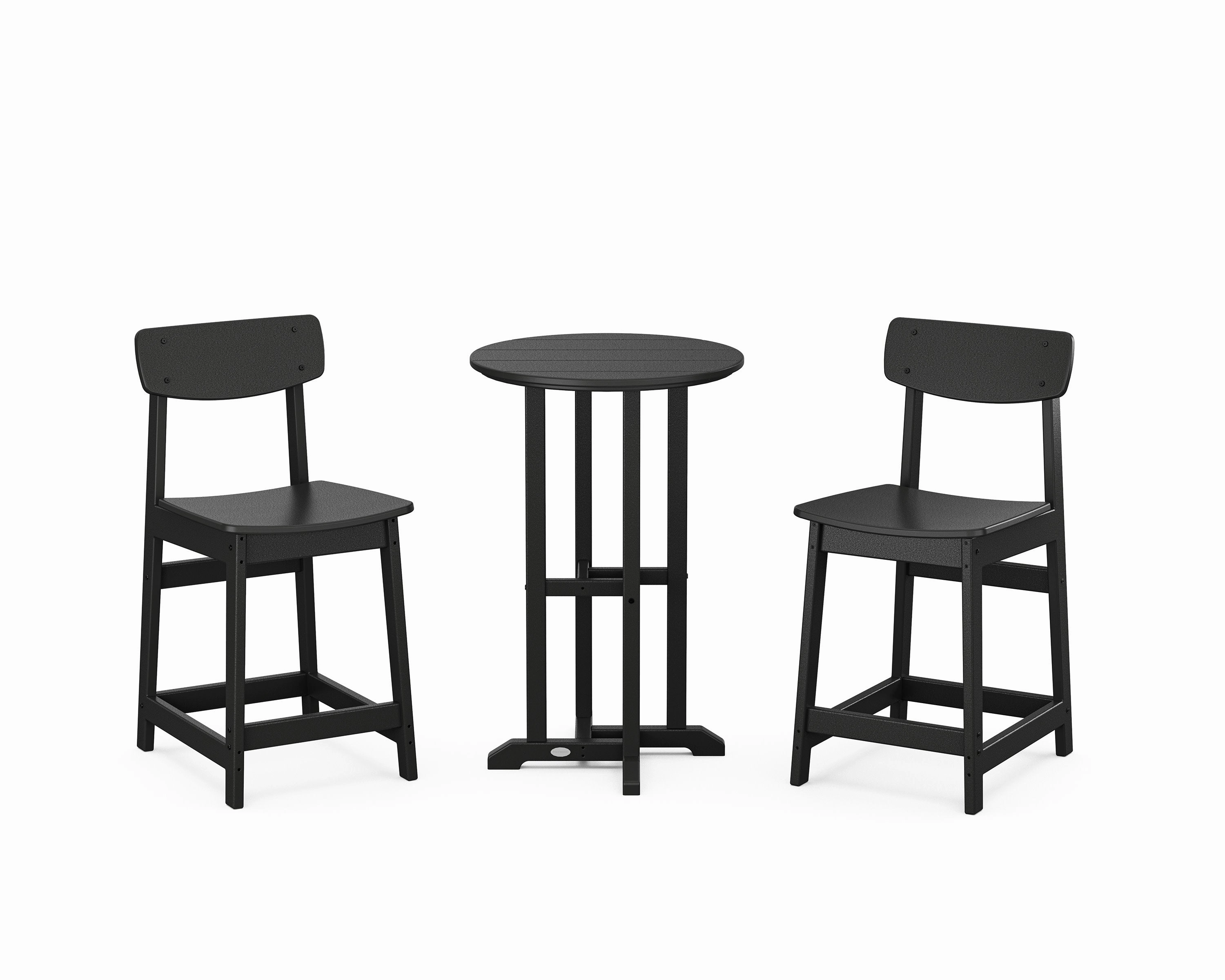 Modern Studio Urban Chair 3-Piece Bistro Counter Set