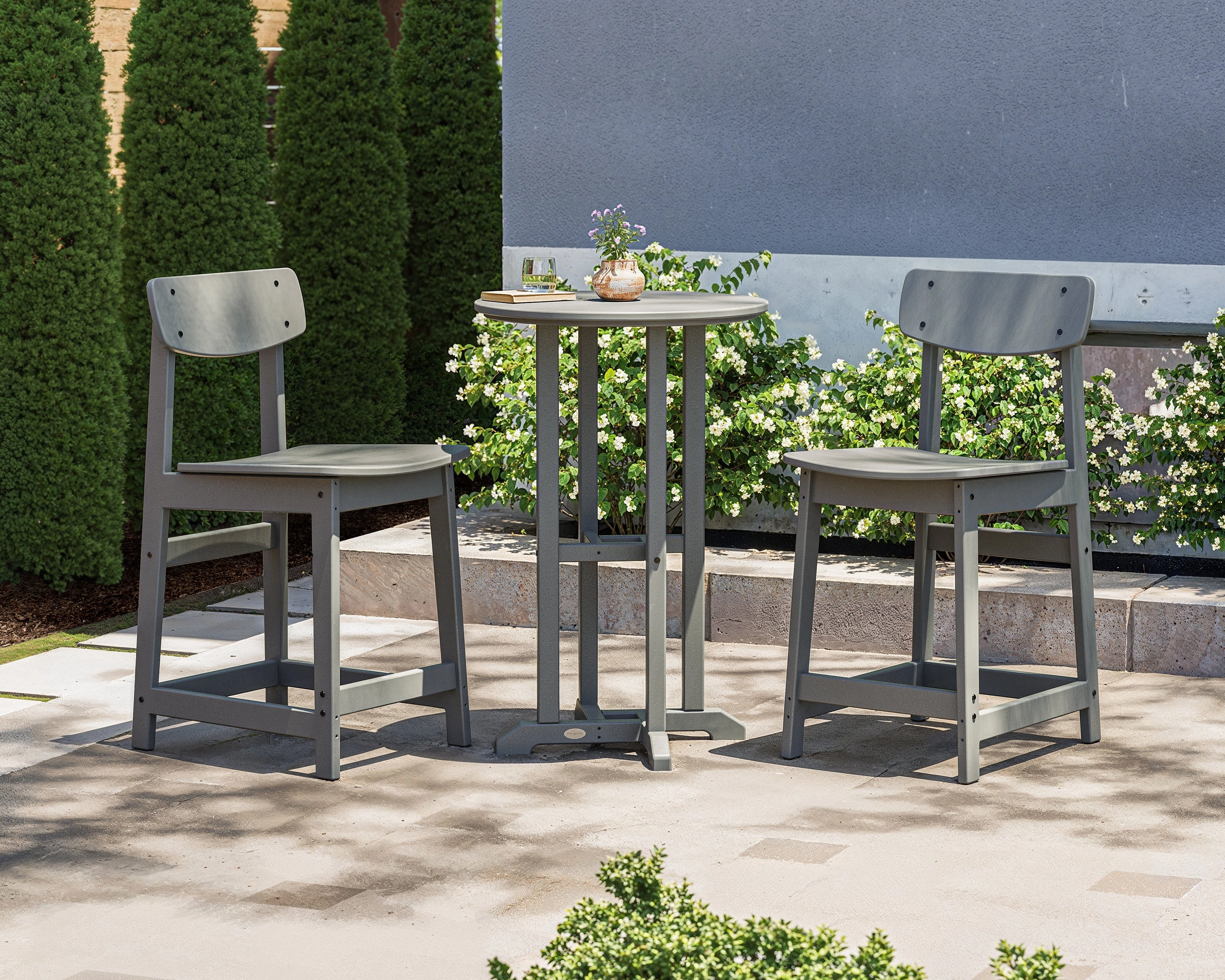 Modern Studio Urban Chair 3-Piece Bistro Counter Set