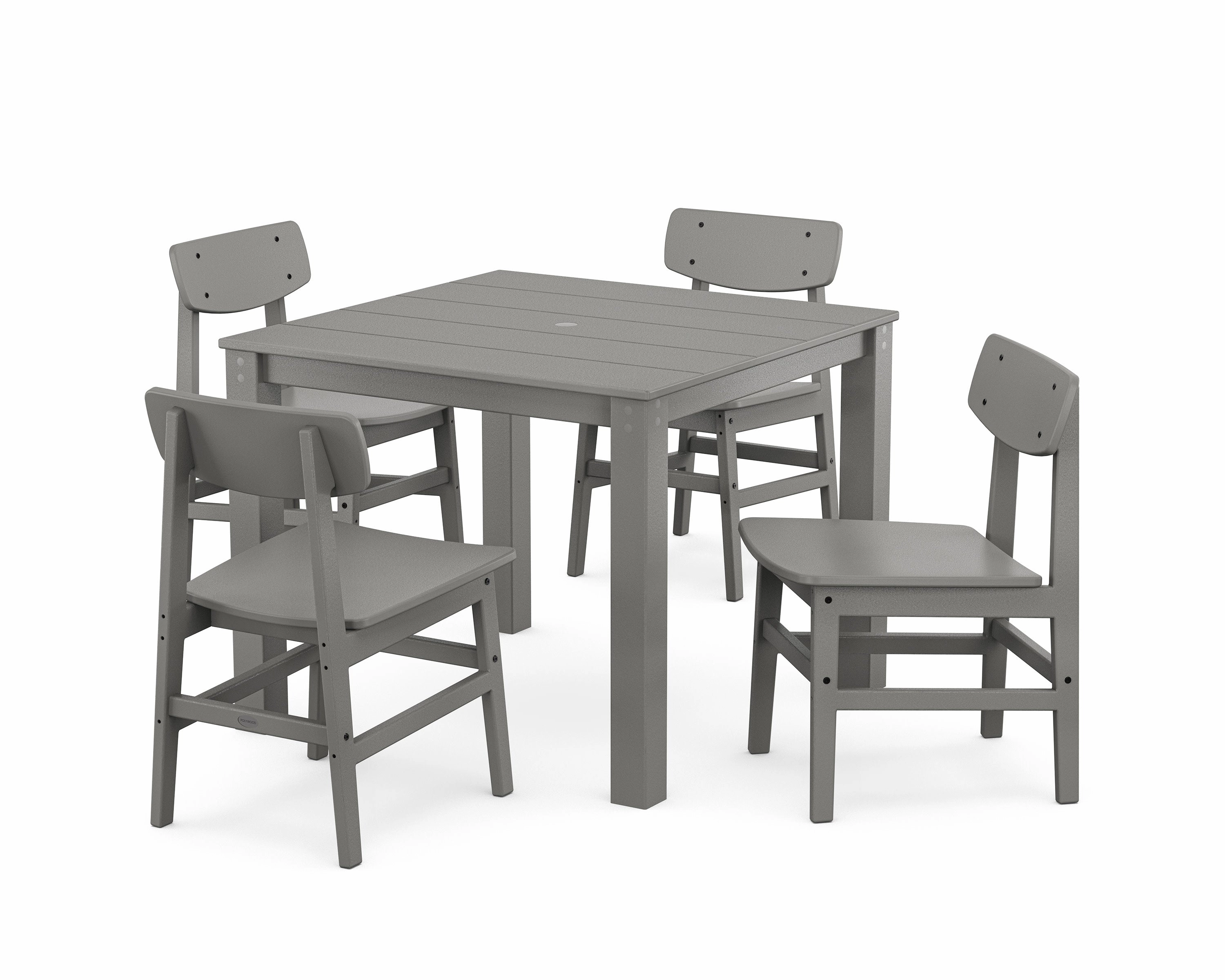 Modern Studio Urban Chair 5-Piece Parsons Dining Setoutdoor patio furniture set