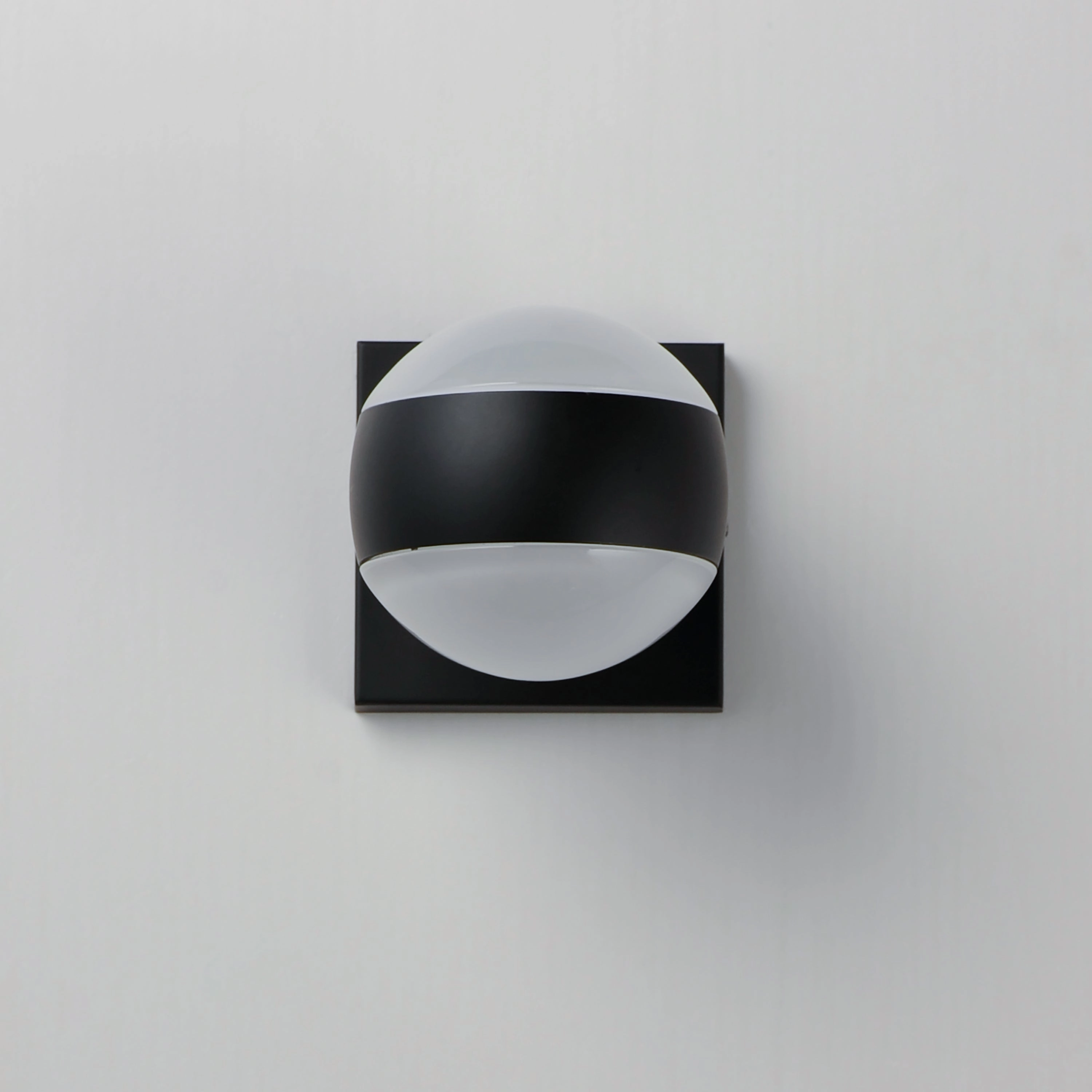 Modular Globe 2-Light LED Outdoor Wall Light