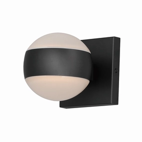 Modular Globe 2-Light LED Outdoor Wall LightWeatherproof outdoor lighting