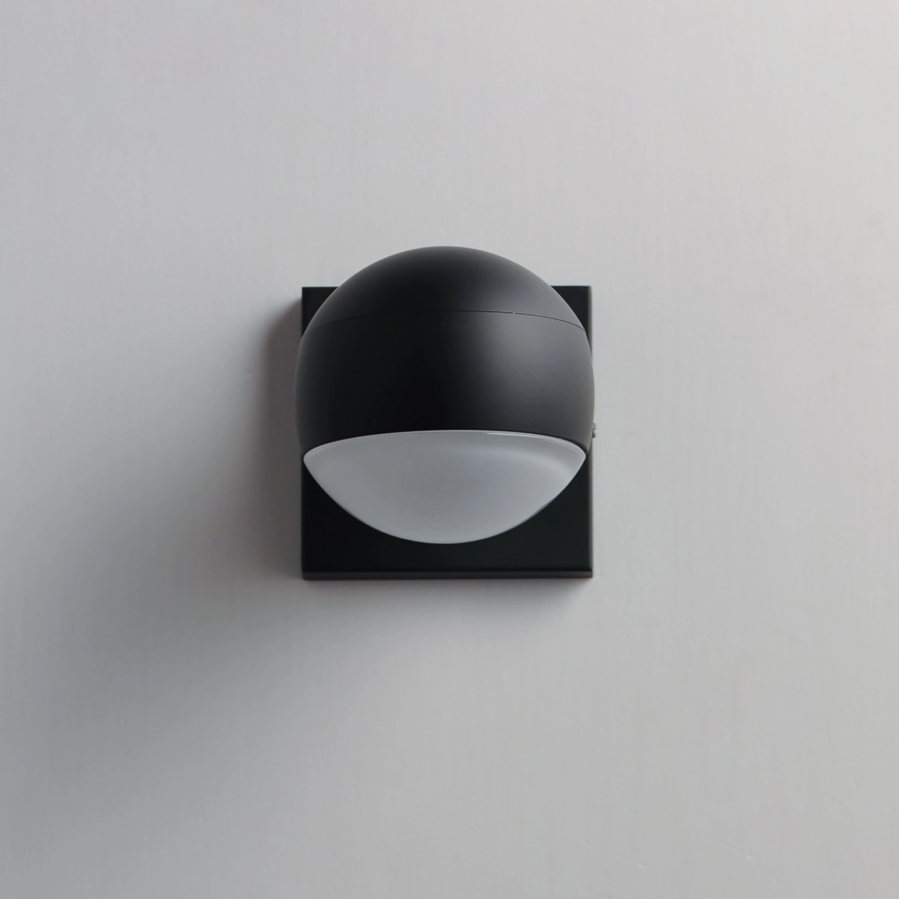 Modular LED Outdoor Wall Sconce Black