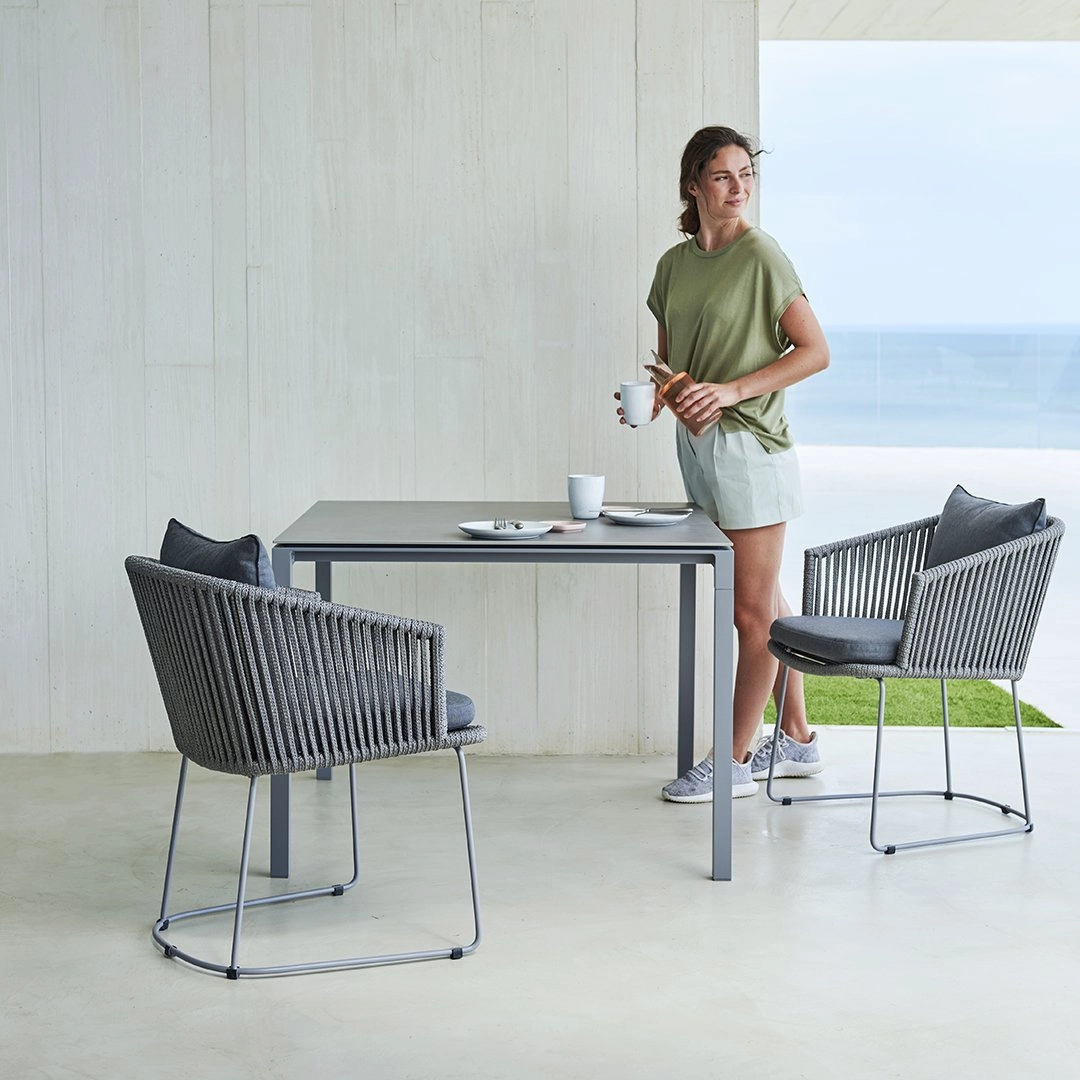 Moments Outdoor Chair - Sled Base