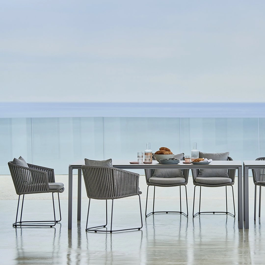 Moments Outdoor Chair - Sled Base