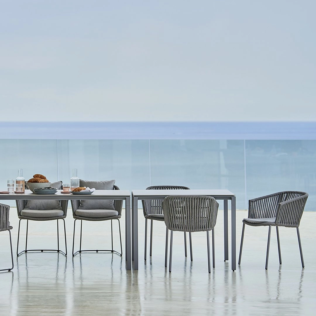 Moments Outdoor Chair - Sled Base