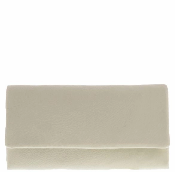 Monique Leather Bailey Flap Tri-Fold Wallet Dont Miss Big Savings