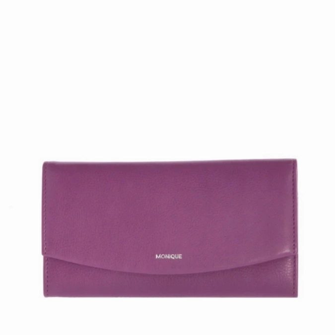 Today Only Steal Weekend Sale Special Monique Lila Rfid Leather Purse/Snap Closure Wallet