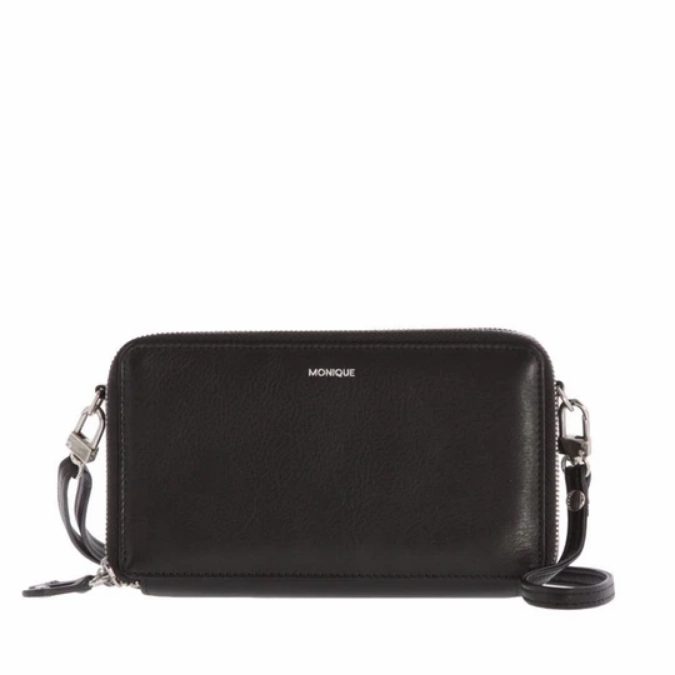 Shop Hot Deals Monique Trushna Leather Zip Around Organiser Belt Bag/Crossbody Bag/Wallet