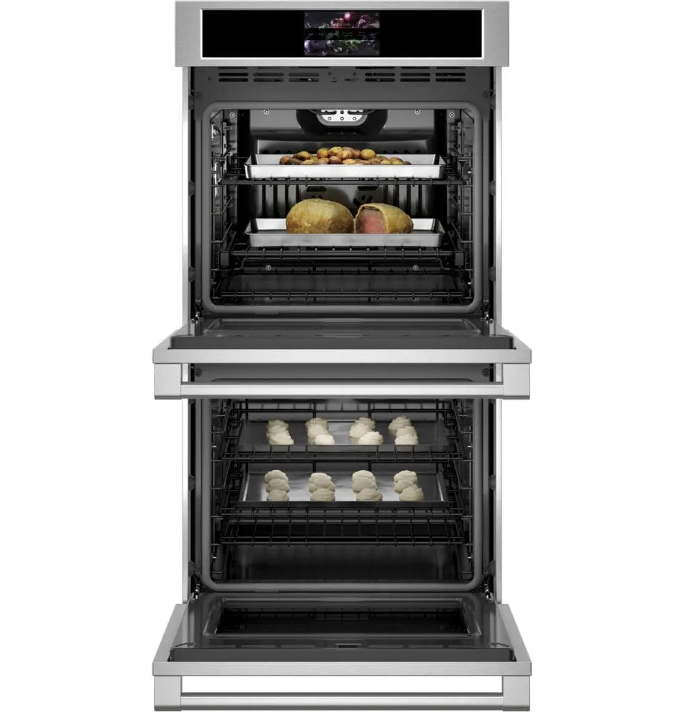 Monogram ZKD90DPSNSS Monogram 27" Smart Electric Convection Double Wall Oven Statement Collection
