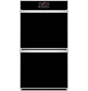 Monogram ZKD90DSSNSS Monogram 27" Smart Electric Convection Double Wall Oven Minimalist Collection
