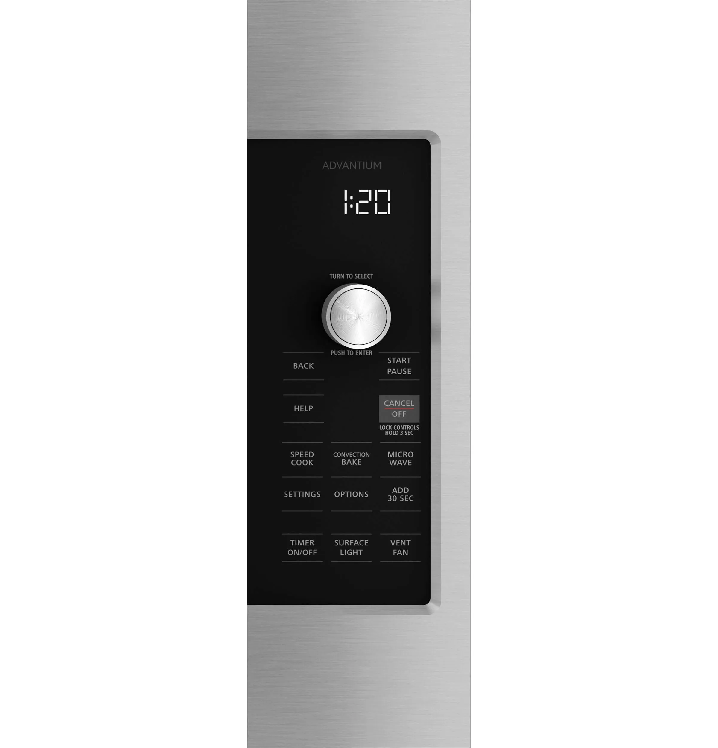 Monogram ZSA1202PSS Monogram Advantium? 120 Above-The-Cooktop Speedcooking Oven