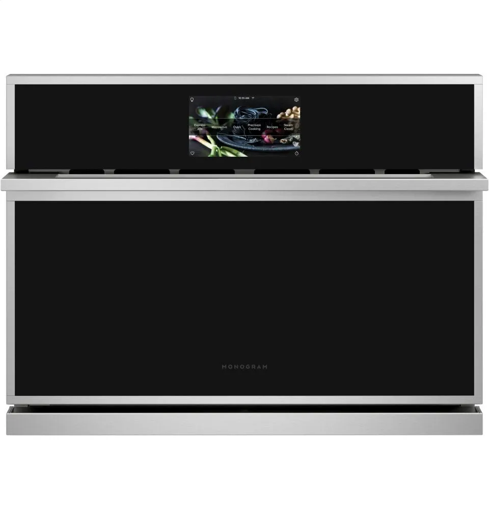 Monogram ZSB9121NSS Monogram 27" Smart Five In One Wall Oven With 120V Advantium? Technology