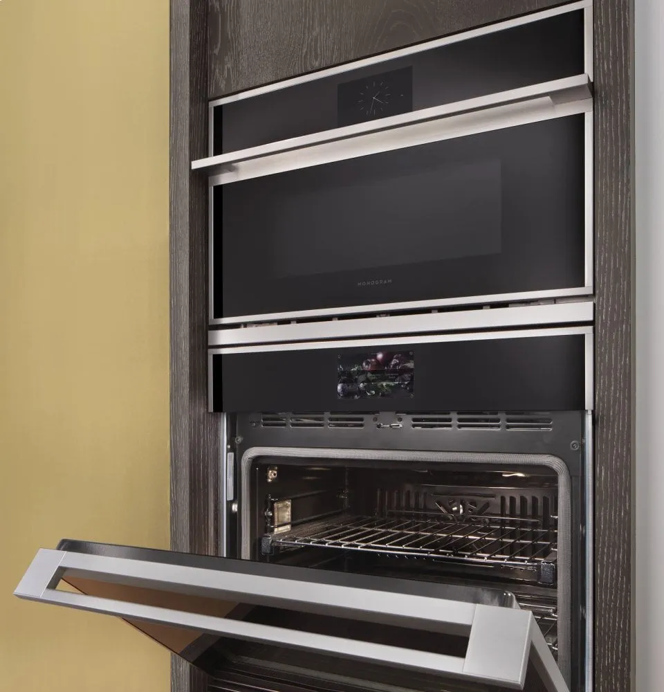Monogram ZSB9131NSS Monogram 30" Smart Five In One Wall Oven With 120V Advantium? Technology