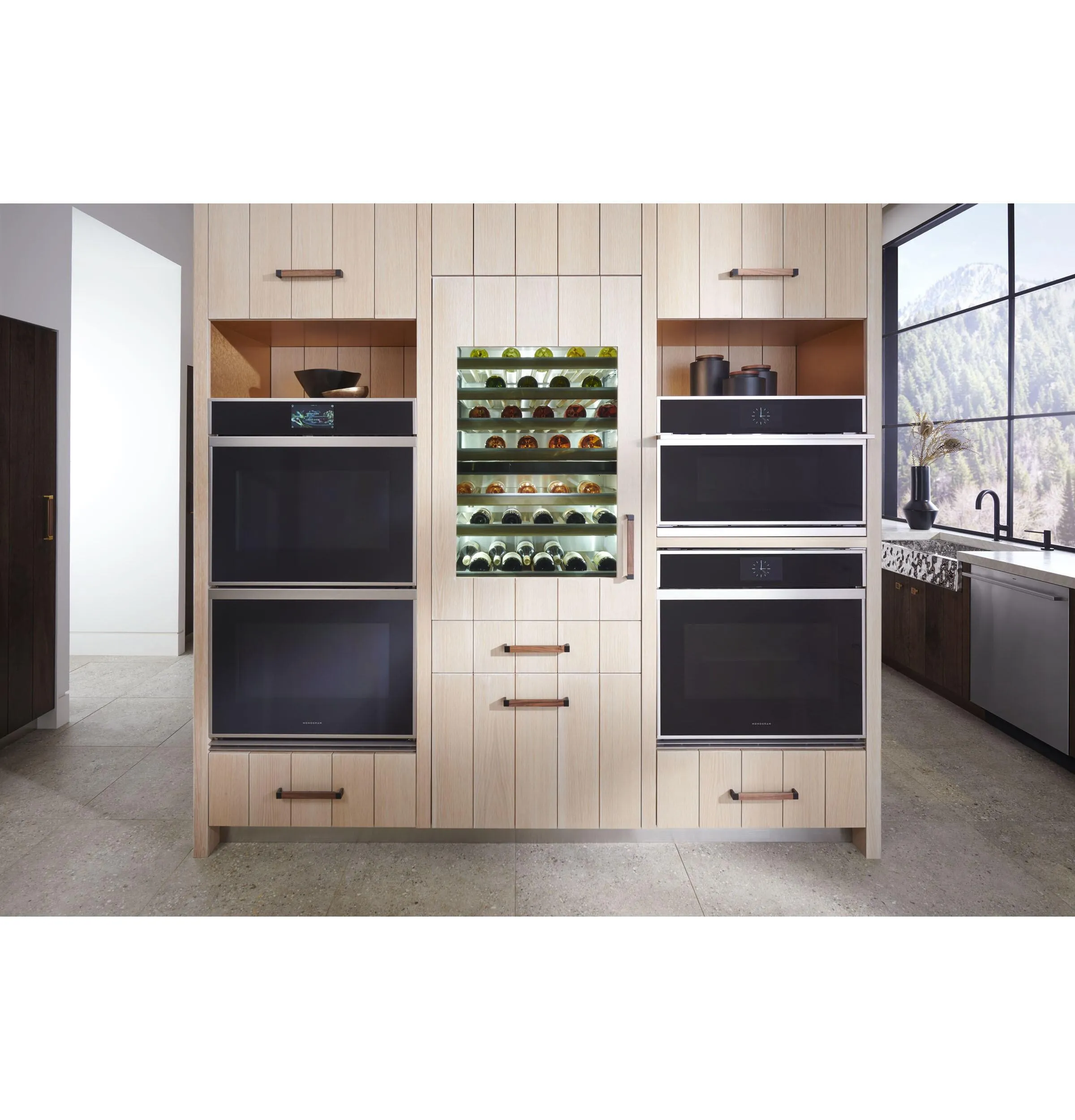 Monogram ZSB9231VSS Monogram 30" Minimalist Five-In-One Wall Oven With 240V Advantium? Technology