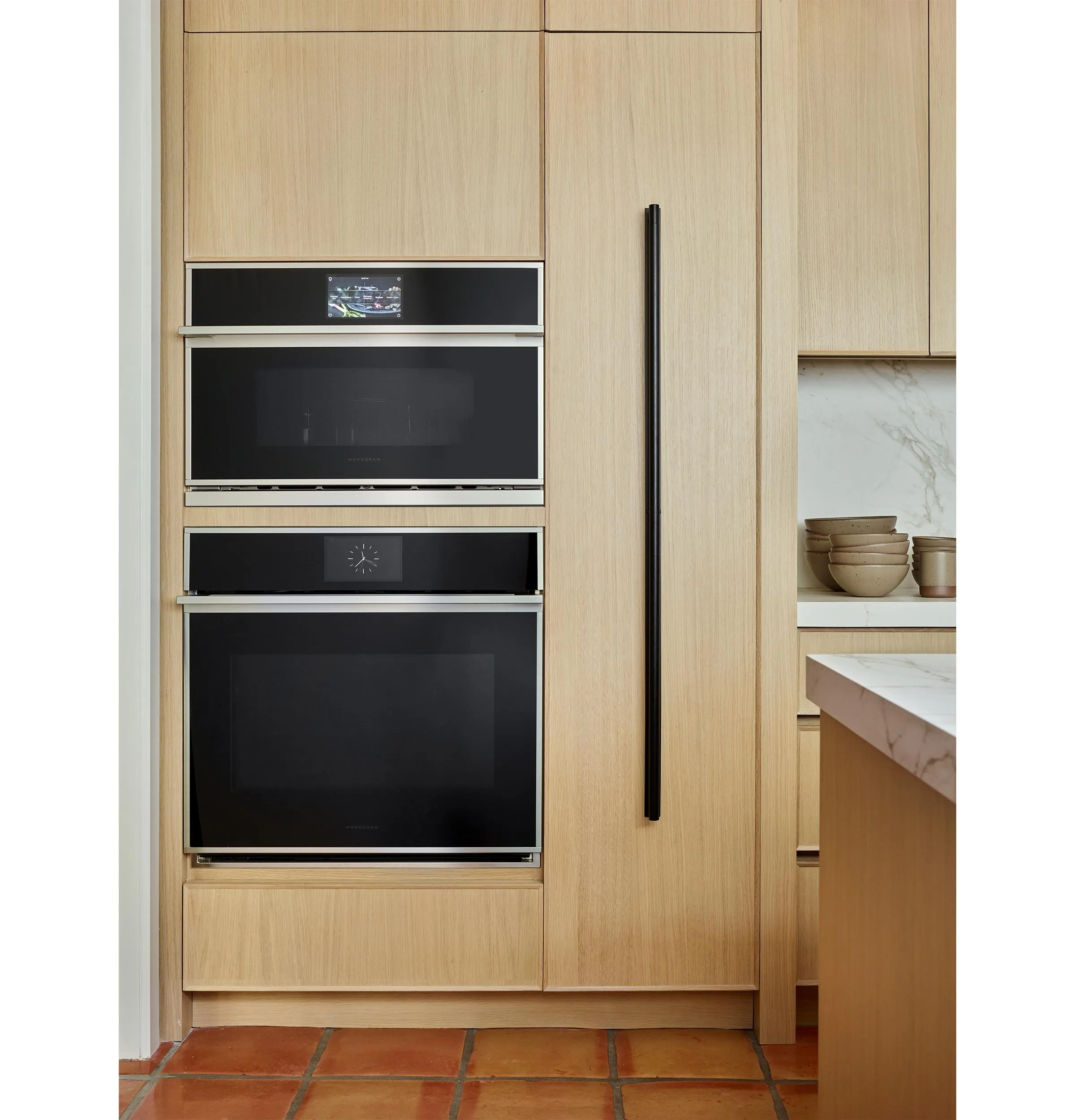 Monogram ZSB9231VSS Monogram 30" Minimalist Five-In-One Wall Oven With 240V Advantium? Technology